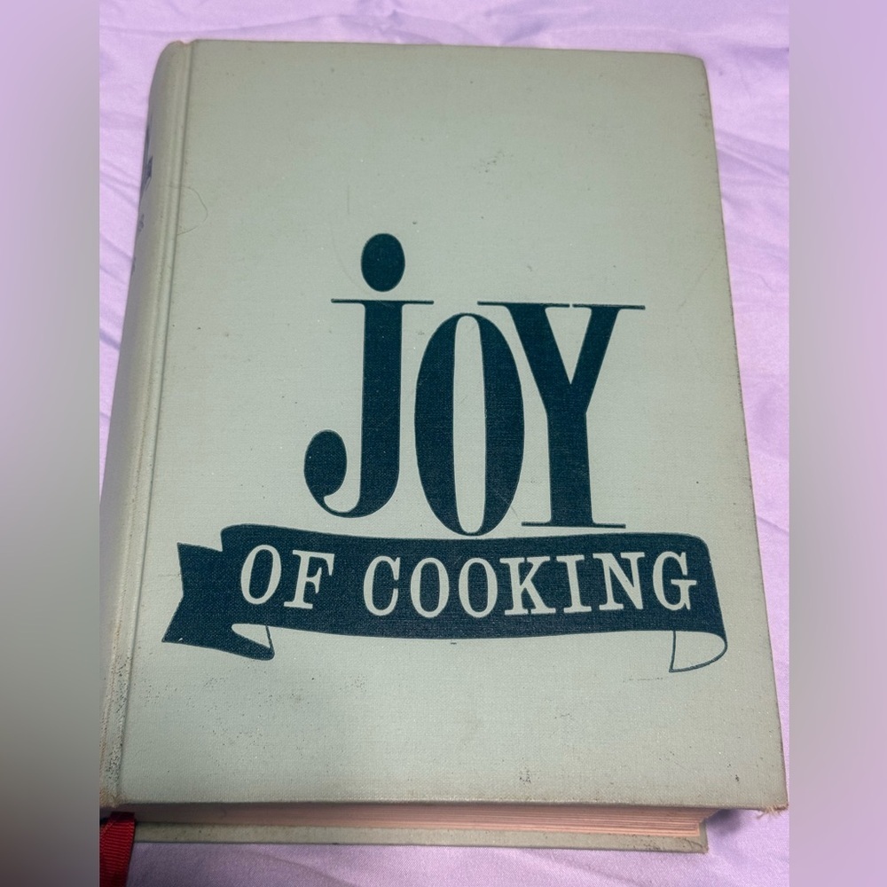 Vintage Joy of Cooking Cookbook